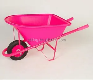 pink kids wheelbarrow