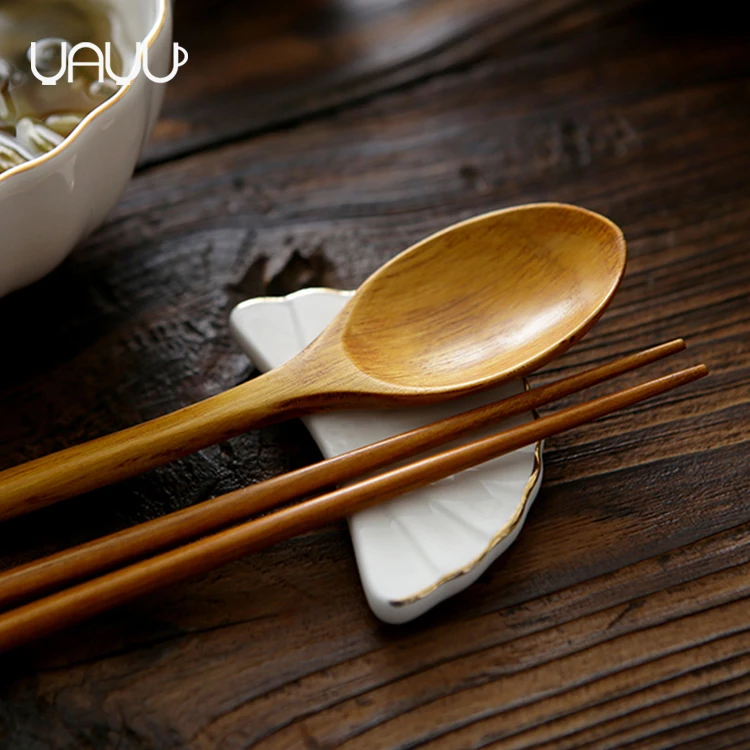 Bluecell Set Of 4pcs Ceramic Japanese Style Chopstick Stand