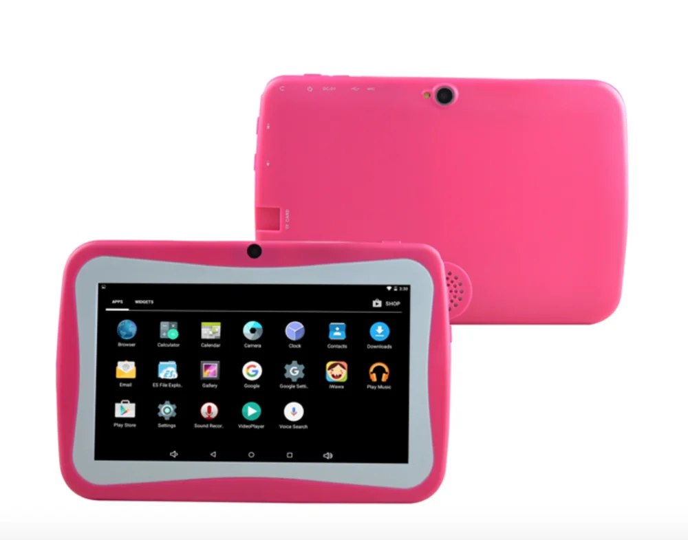 

China manufacturer OEM ODM High Quality Android 7 inch kids learning tablet, Pink, green,blue,orange