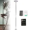 Portable Static Spin Stripper Dancer Training Pole Fitness Dancing Pole Fitness Stripper Dance Trainer