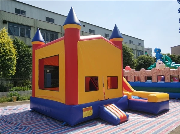 
PVC Material China Cheap Children Small Bouncers Combo Jumping Inflatable Slide Bouncer Castle House For Sale 