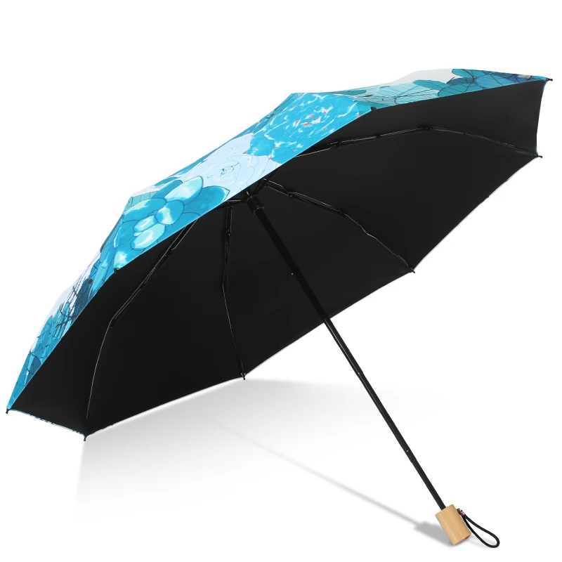 

Fantastic luxury digital printing german umbrella, Customized color