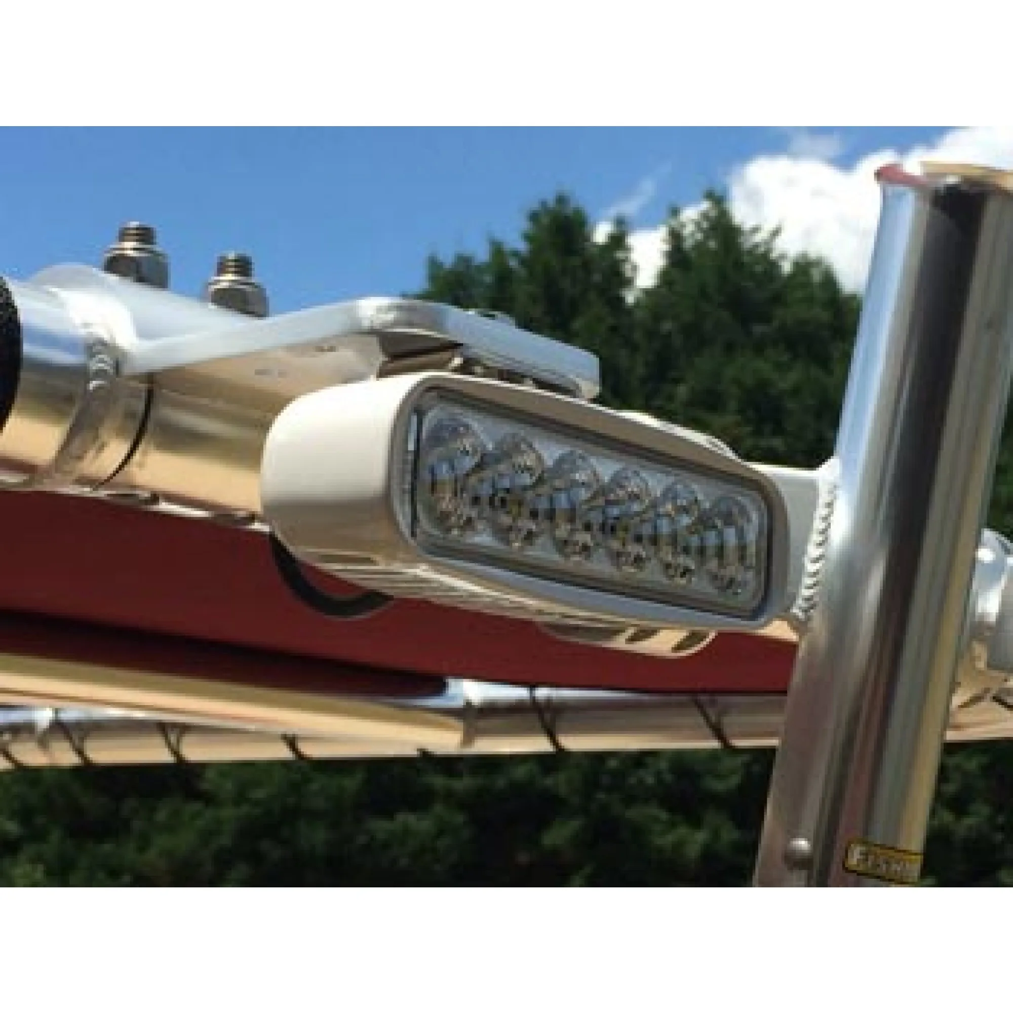 12v 18w Dual Color Blue White Led Spreader Lights Marine Cube Light Buy Led Spreader Light