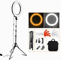 

Ballast 18 Inches Selfie Led Ring Light With Stand Mirror Fit For Makeup Photography Professional Led Video Lights