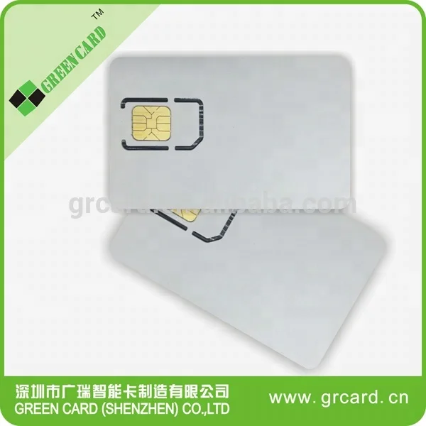 
PVC Blank Universal Activation Card SIM Card 