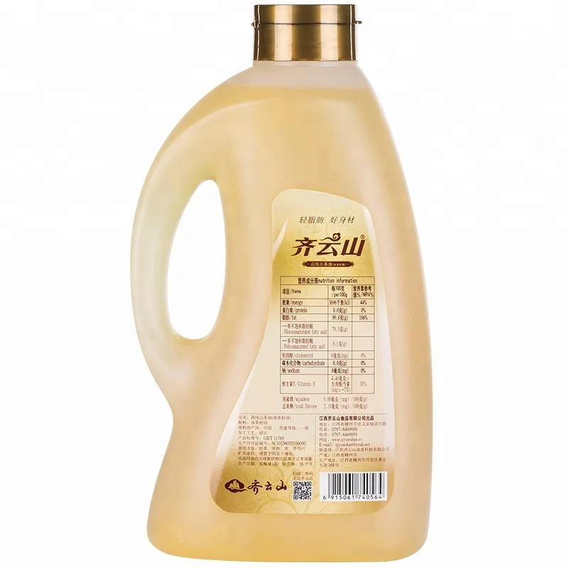 
5 liter refined oganic camellia edible cooking oil 