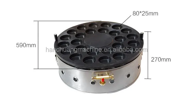 Stainless Steel Gas Red Bean Cake Machine (4).jpg