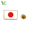 OEM Design hot sales Die casting Japan Accessory Medal National Flag Pins