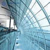 4mm+4mm Architectural Curved Translucent Laminated Safety Fence Glass