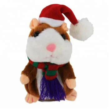 talking christmas hamster