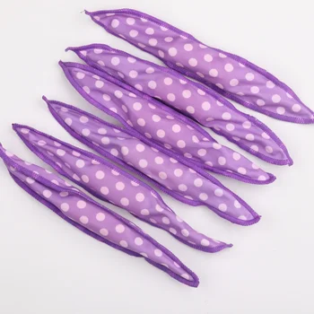 rollers dot soft purple diy hair curler sponge styling foam sleep tools night larger