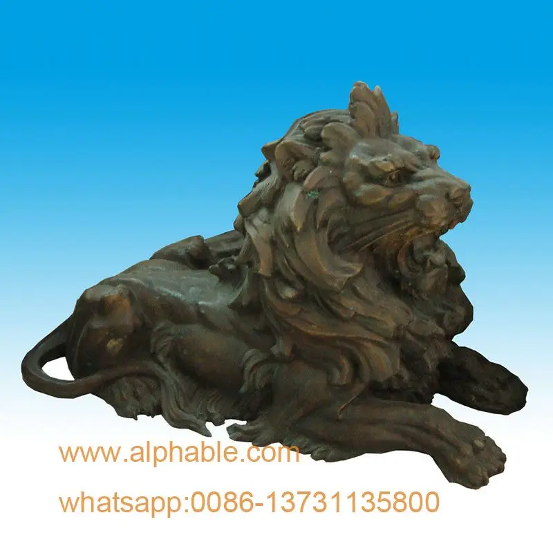 Popular Designs Small Size Bronze Lion Statues For Desk Buy Lion