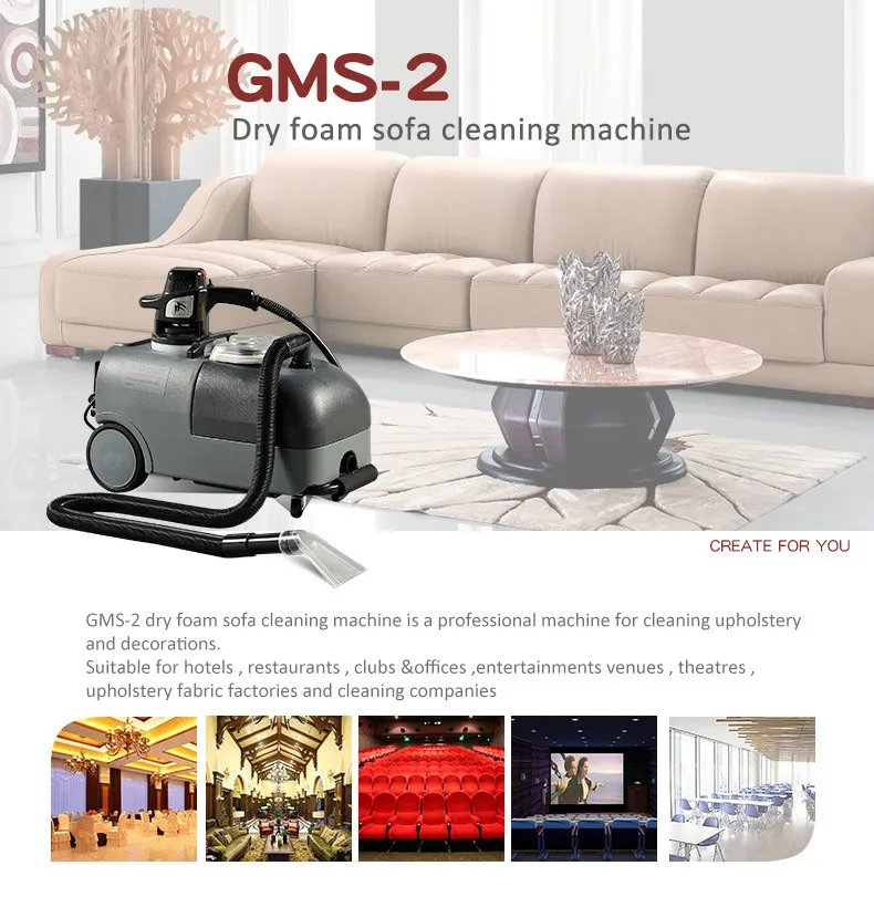 GMS2 High Quality Dry Foam Sofa Cleaning Machine for Home, View sofa cleaning machine, GAOMEI