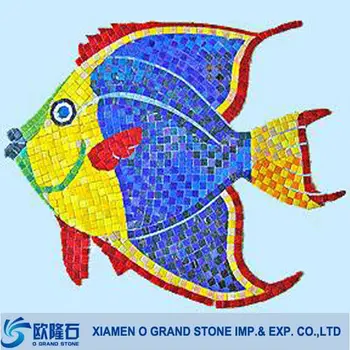 Contoh Gambar Mozaik Ikan  Nemo