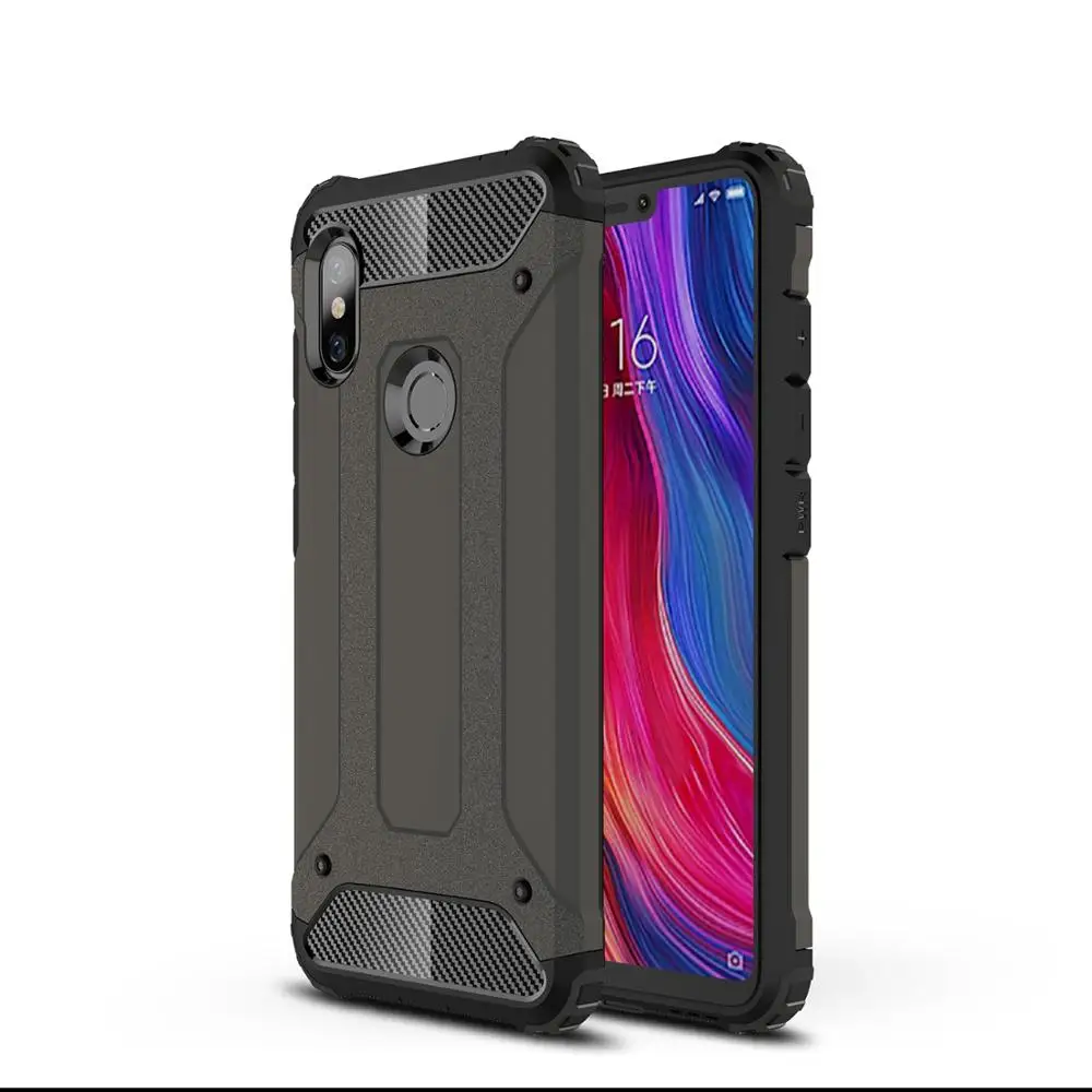 Funda Híbrida 2 En 1 A Prueba De Golpes Para Xiaomi Redmi Note 6 Pro Buy Funda De Teléfono A Prueba De Golpes Para Xiaomi Redmi 6 Pro Funda De Teléfono A