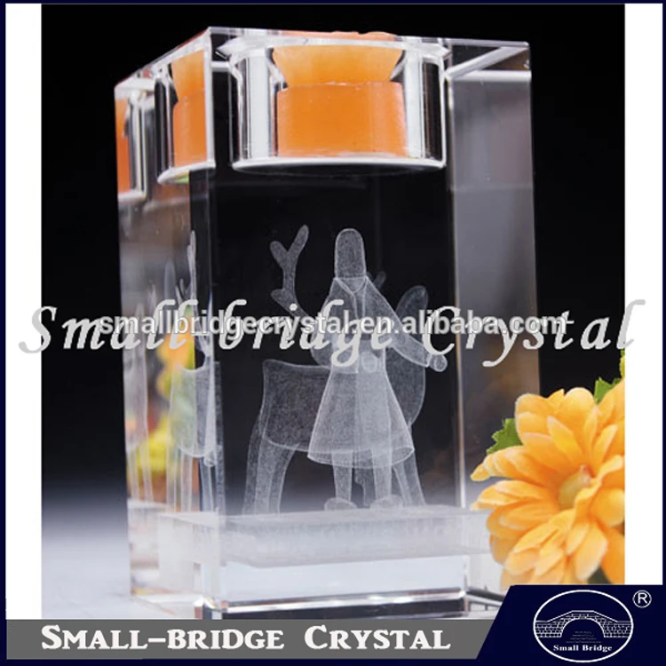 product 3d laser engraving candle holders candlesticks for crystal decoration-21