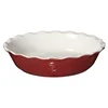 Ceramic Classics Pie Dish, 9", Red