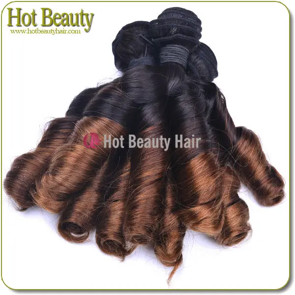 Fashion Style 6a Hair Best Quality Puffy 6a Human Hair Blend Weave