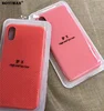 LS05A Boyimax mesh silicone case for apple Iphone XR, solid silicone case cover for Redmi note 7 phone shell case wholesale