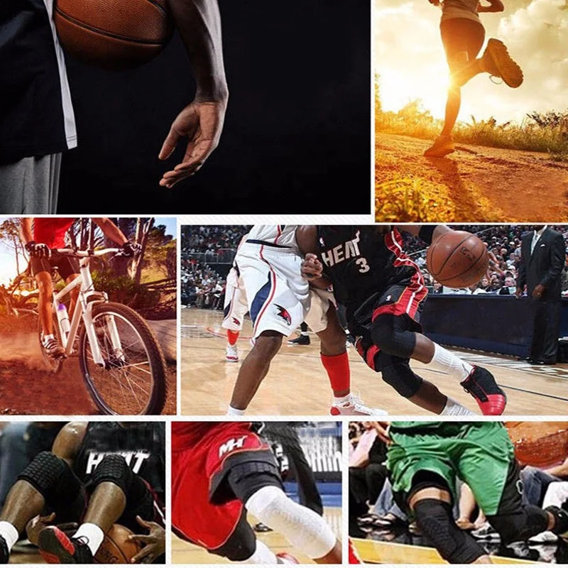 
Knee Brace Support Pain Relieve Basketball Leg Sleeve 