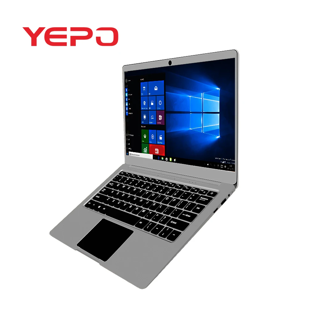

YEPO Promotion 737A2 Metal Notebook Intel Cherry Trail Z8350 Ram 4gb 128GB eMMC Laptop, Gray