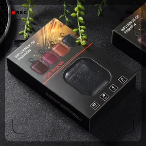 Leather Earphone Cover Case Apple AirPods