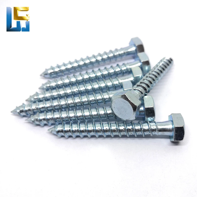 
DIN 571 Hex head, CSK head wood screw wood screw 