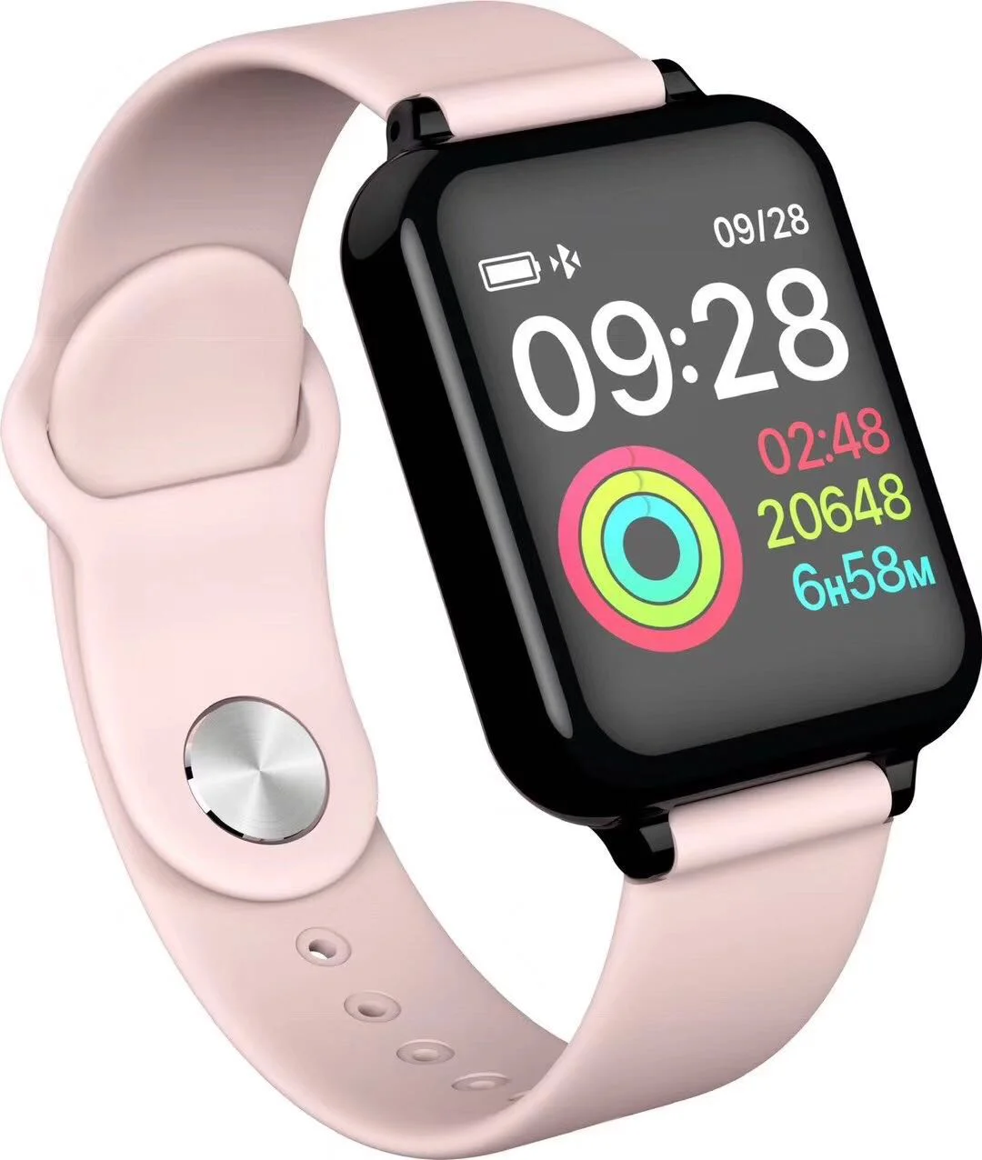 New Arrival Waterproof Smart Bracelet Heart Rate Monitor Fitness Tracker Sports Watch B57 Smart Watch 2019