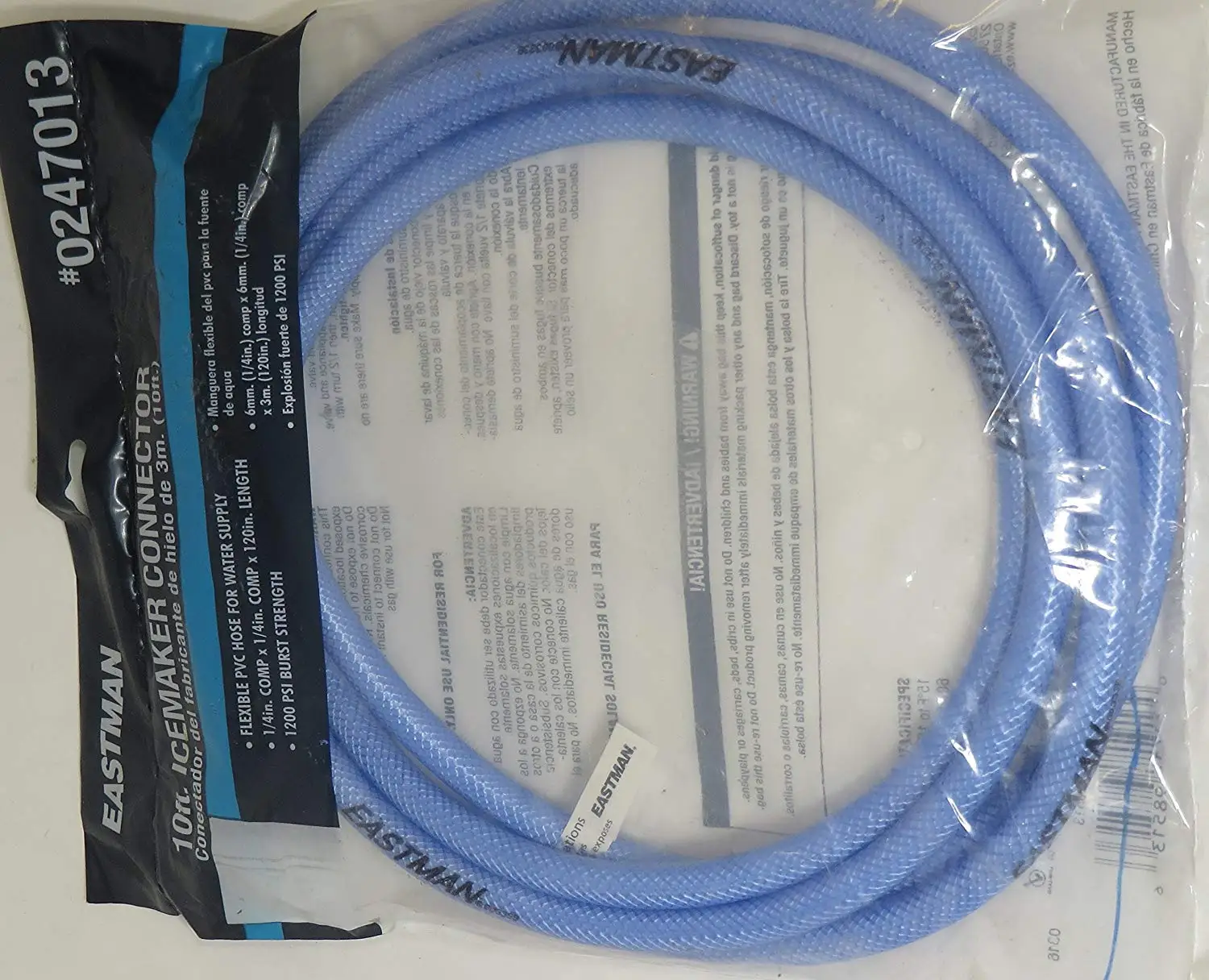 Eastman 10' Ice Maker Connection 1/4-Inch Comp X 1/4-Inch Comp by Eastman