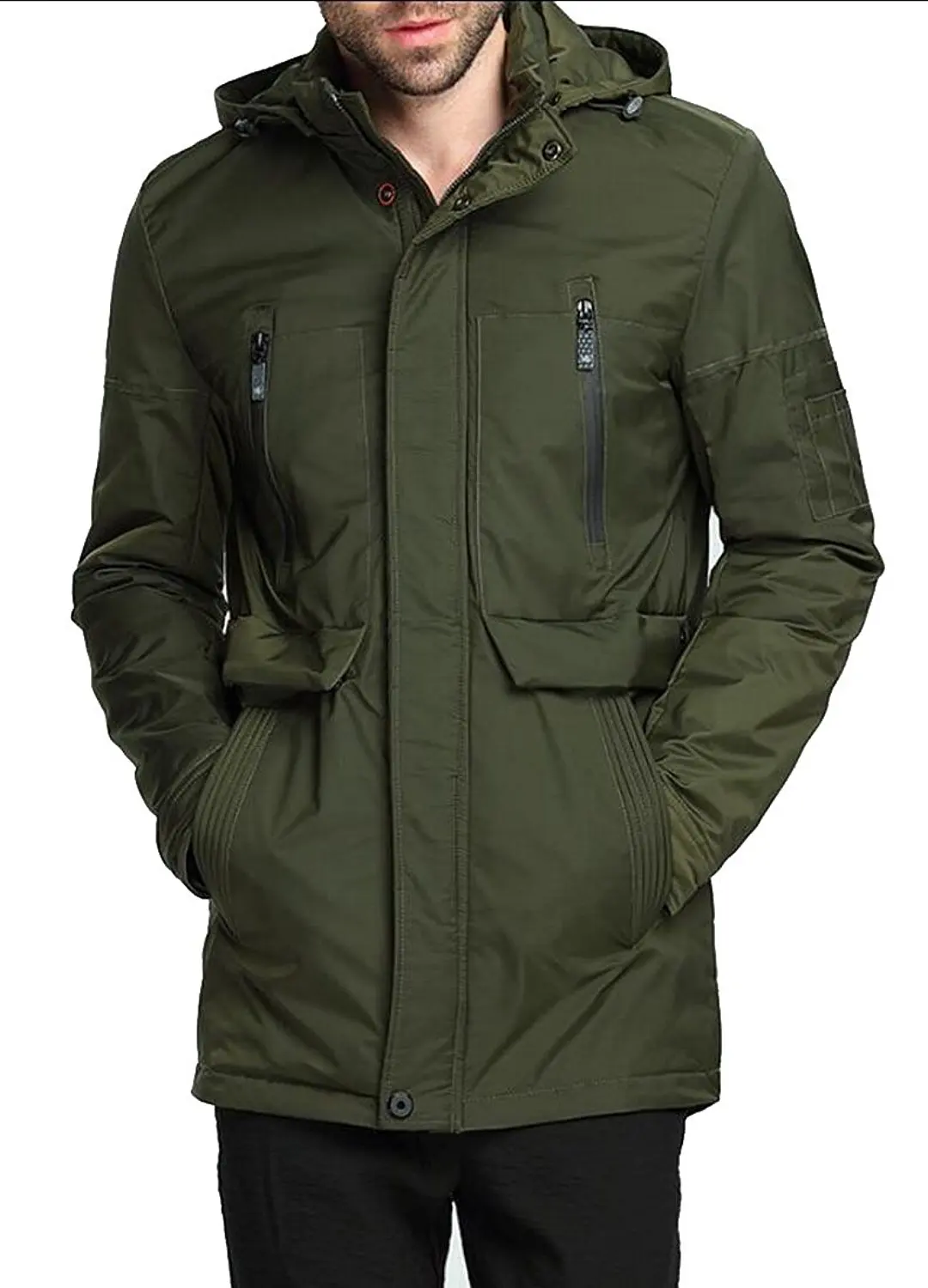 Gocgt Womens Stand Collar Full Zip Print Quilted Short Down Jacket Coat