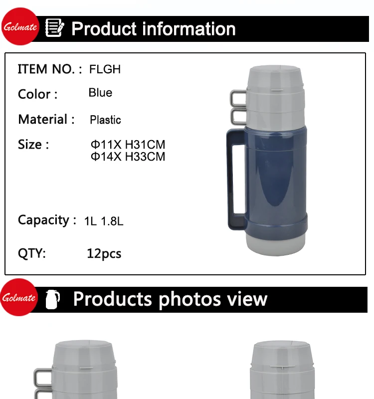 2 Litre 2 Cup Glass Inner Thermos Vacuum Flask Buy Vacuum Flask,Glass