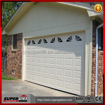 International Standard Garage Sectional Door With Spring Break