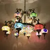 2018 NEW Istanbul Handicraft Glass Mosaic Art Turkish hanging Lamps