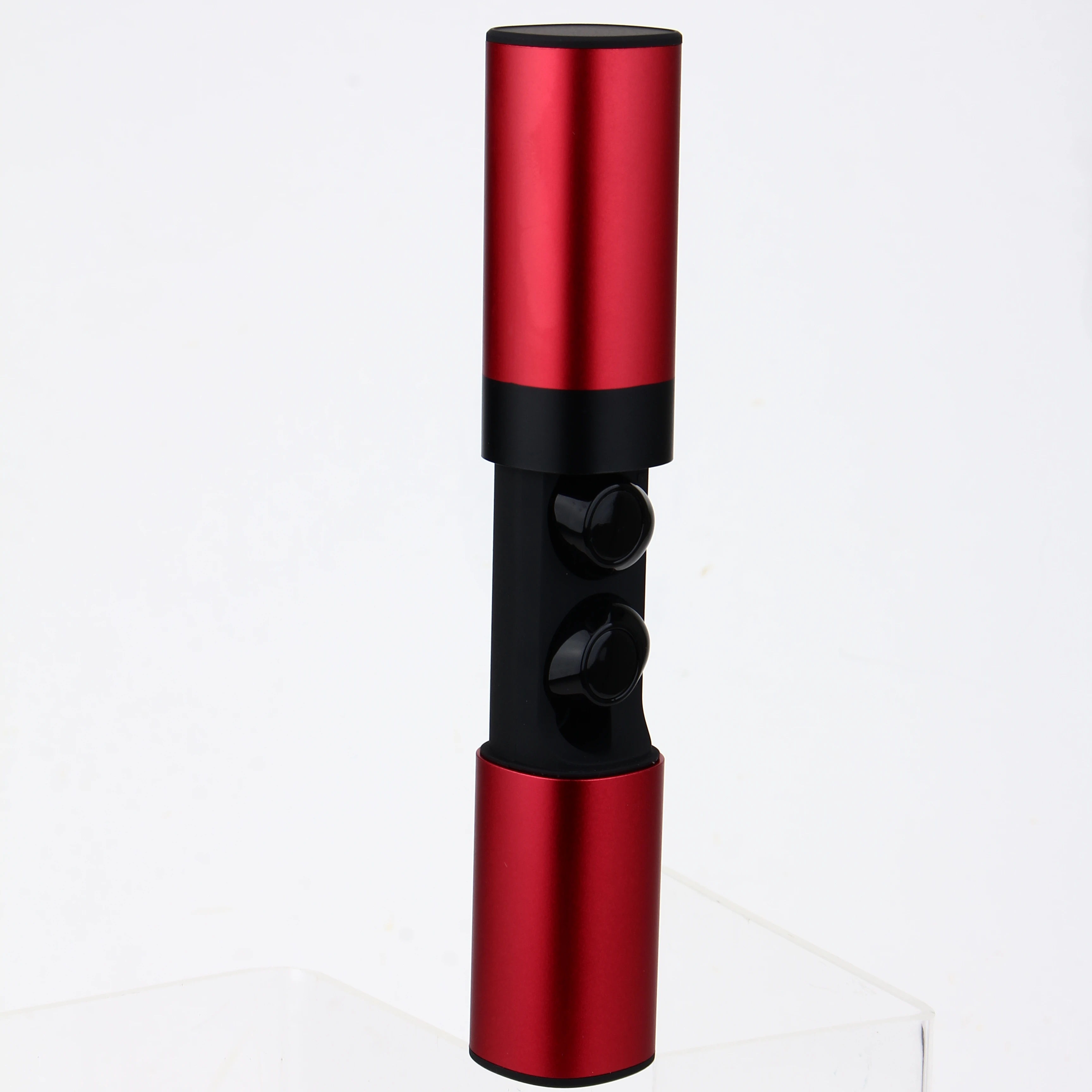 

TWS mini in-ear wireless blue tooth earphone pull charging box round earphone, Colors customized