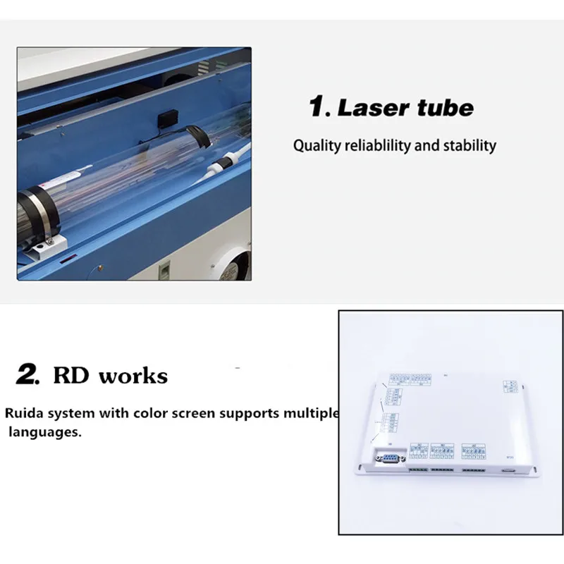 6090 80w 3d laser inside glass engraving machine universal laser engraving machine 600x900mm