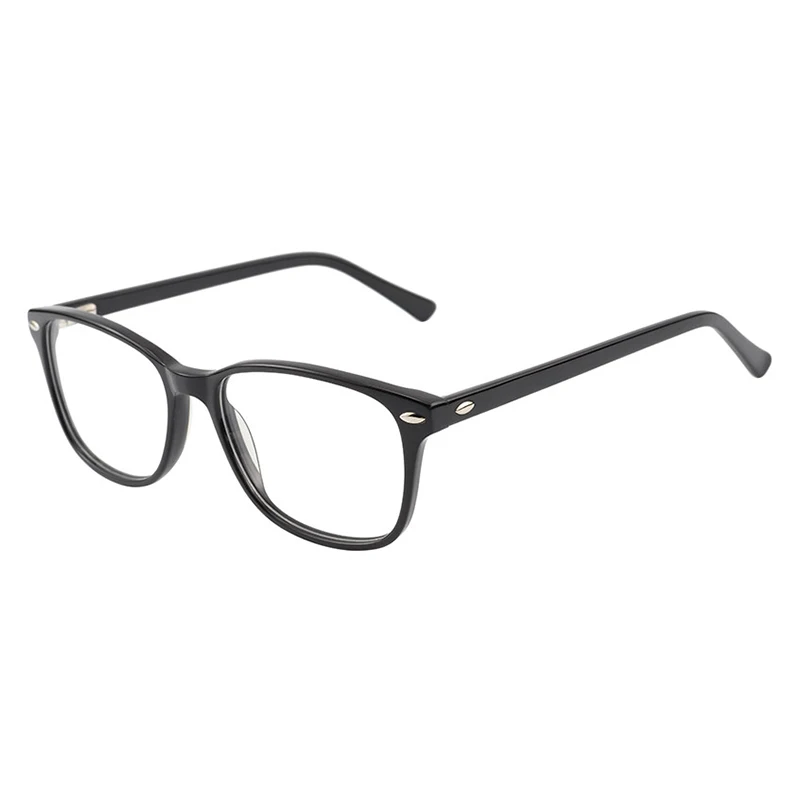 

Eye Frame Crystal Tortoise Acetate With Pin Optical Eyeglass Frame, Grey crystal