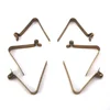 Competitive Price Nickel Plated Gold Color Flat Metal u Clip,Button Spring Clips