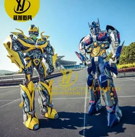 

2019 Summer Promotion Transformers cosplay mascot costume/Optimus Prime/Hot Sale Blue Optimus Prime Foam Robot Costume