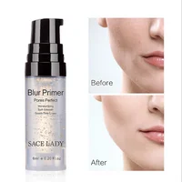 

SACE LADY Blur Primer Makeup Base 6ml Face 24k Gold Elixir Oil Control Professional Matte Make Up Pores Brand Foundation Primer