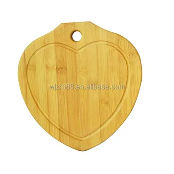 Personnalisé En Forme De Coeur En Bois De Bambou Planches à Découper Pour La Cuisine Buy Planche à Découper En Bambouustensiles De Cuisine En