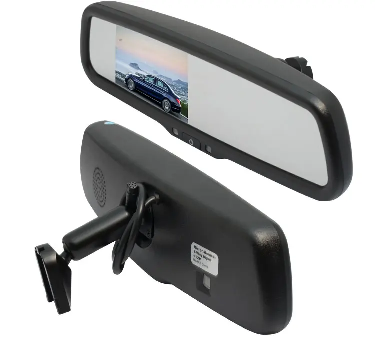 For Mercedes Sprinter Renault Peugeot Rear View Mirror With Lcd Monitor