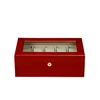Harwoo hot popular display packaging watch case window watch box,wood packaging watch case