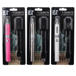 ECT evod vaporizer pen with 2.4ml atomizer Evod mt3 paper blister package