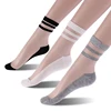 Short Lace Socks Women 2016 New Colorful Ultrathin Crystal Elastic Ladies Socks Transparent Socks For Women