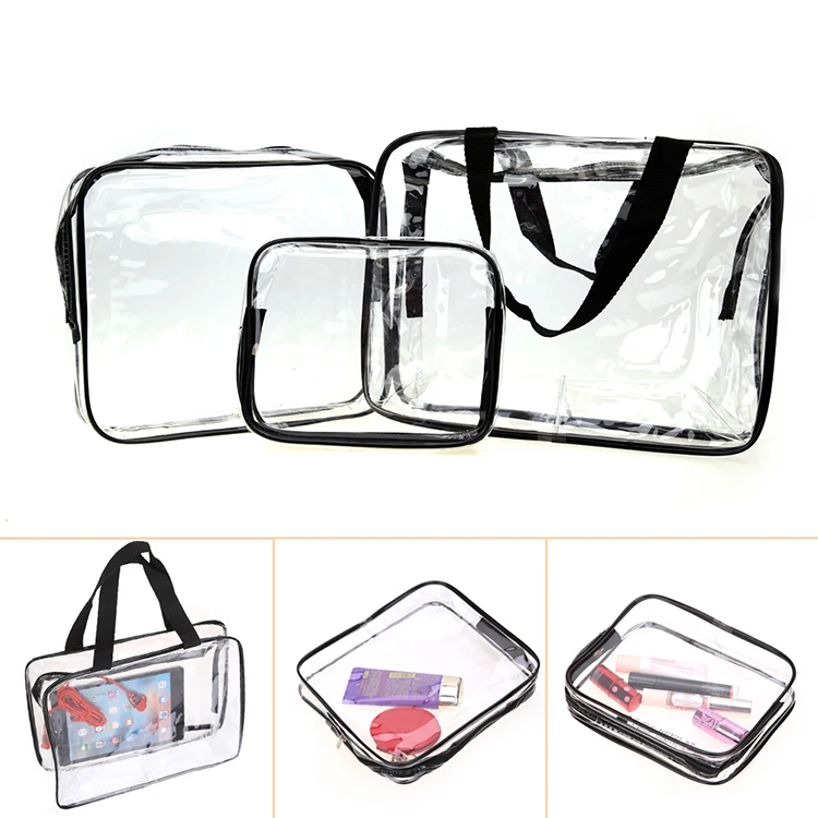 Transparent Waterproof Travelling Fashion Clear Clear Mini Cosmetic Bag