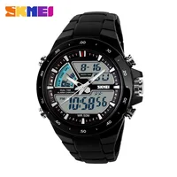 

SKMEI 1016 Men LED Digital Quartz Wristwatch New Cheapest Silicone Fashion Waterproof Sport Watch Instructions