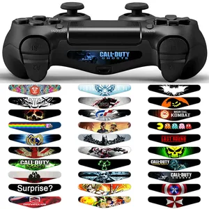 30PCS controller sticker for PlayStation 4 FOR sony PS4 light bar sticker Skin Stickers