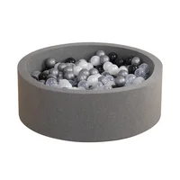 

2019 New Designer Indoor Soft Play Round Colorful Sponge Children Dry Ball Pool