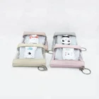 Atacado PU liga panda gigante estilo mini bolsa da moeda da carteira chaveiro