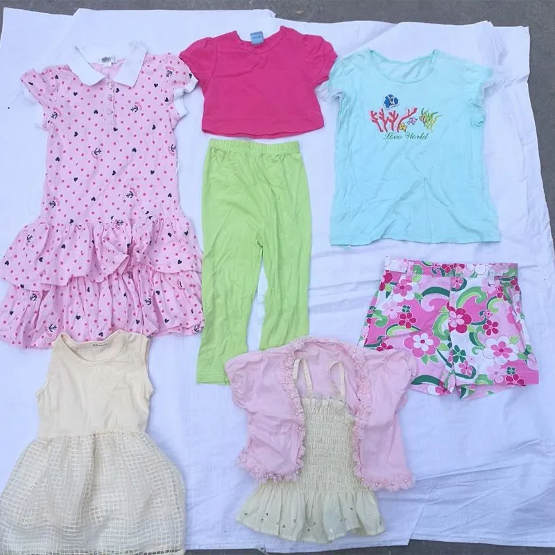 Wholesale High Quality Used Baby Clothing Bale Summer Children Second ...